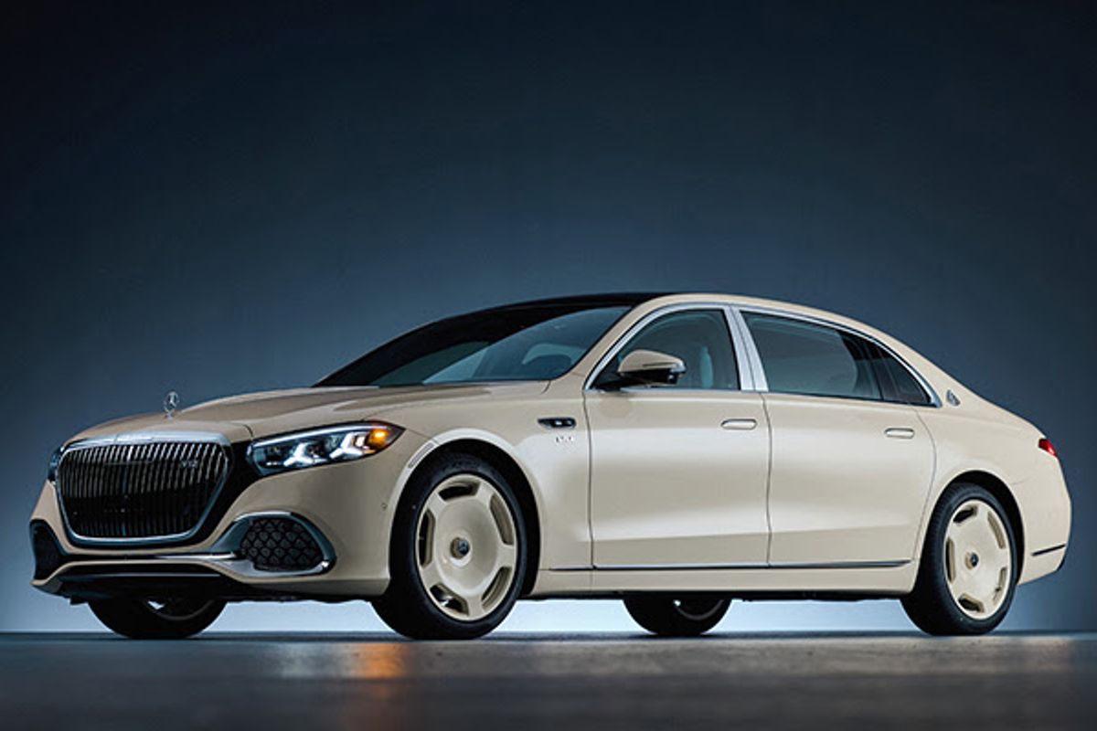 At Gooding's 1-of-2 Mercedes-Maybach S 680 Designed & Built for LeBron James