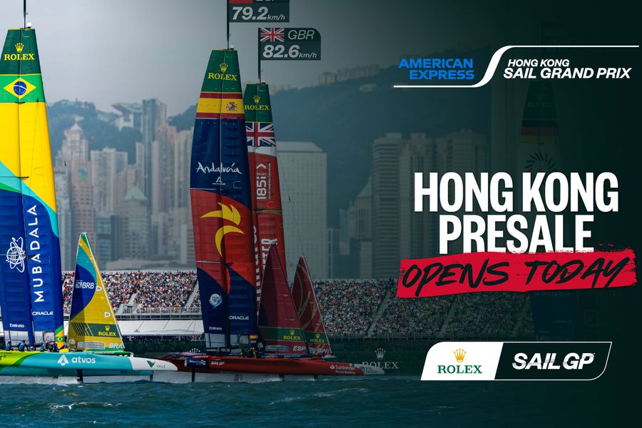 Hong Kong Sail Grand Prix Pre-Sale Tickets Open 