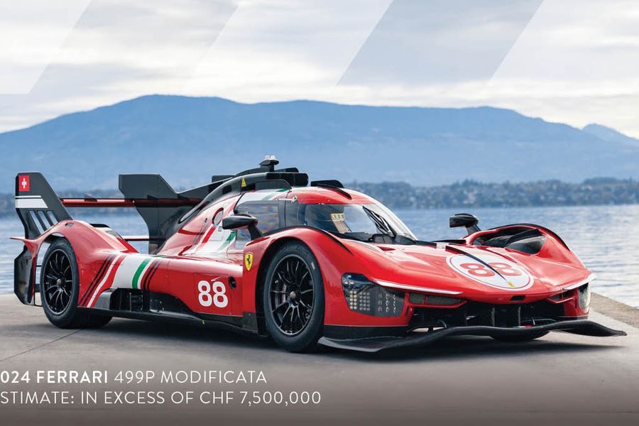 Ferrari 499P Modificata Headlines Goodings' Geneva Auction