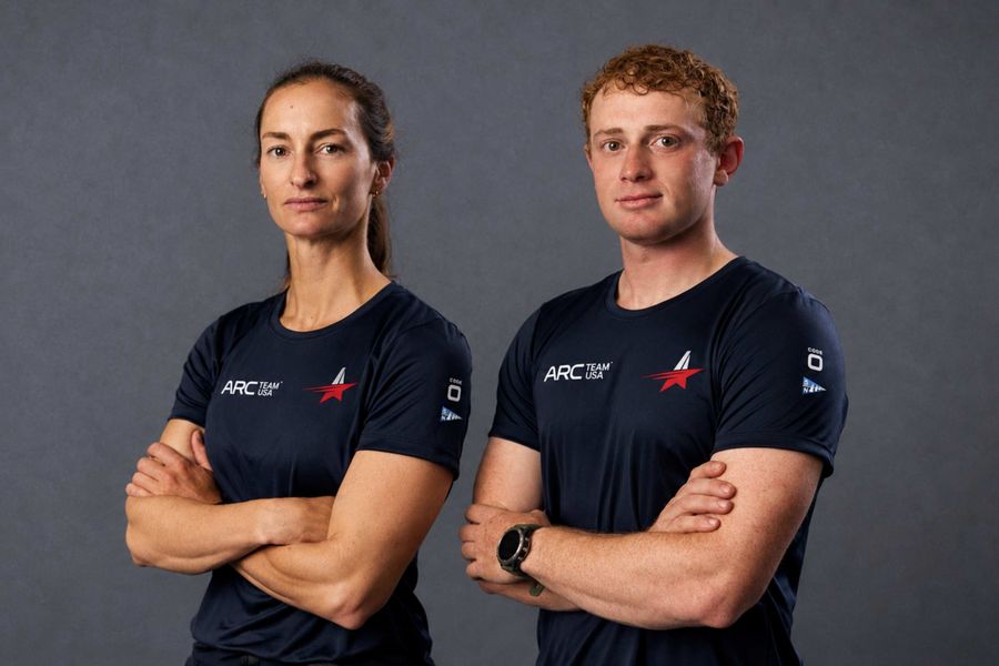 Annie Haeger and Ben Rosenberg strengthen US AC75 Sailing Squad