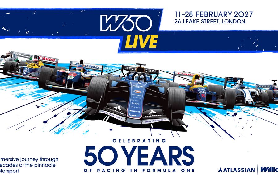 Tickets on sale for Williams 50th anniversary fan event ‘W50 Live’ in London