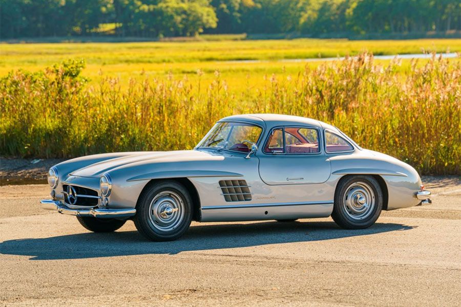 1955 Mercedes-Benz 300 SL Alloy Gullwing @ Christie's Retromobile New York