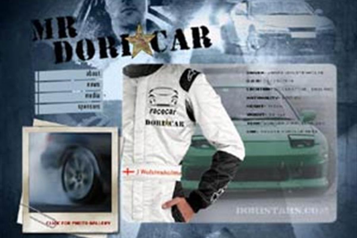 New site for Racecar.com drift star