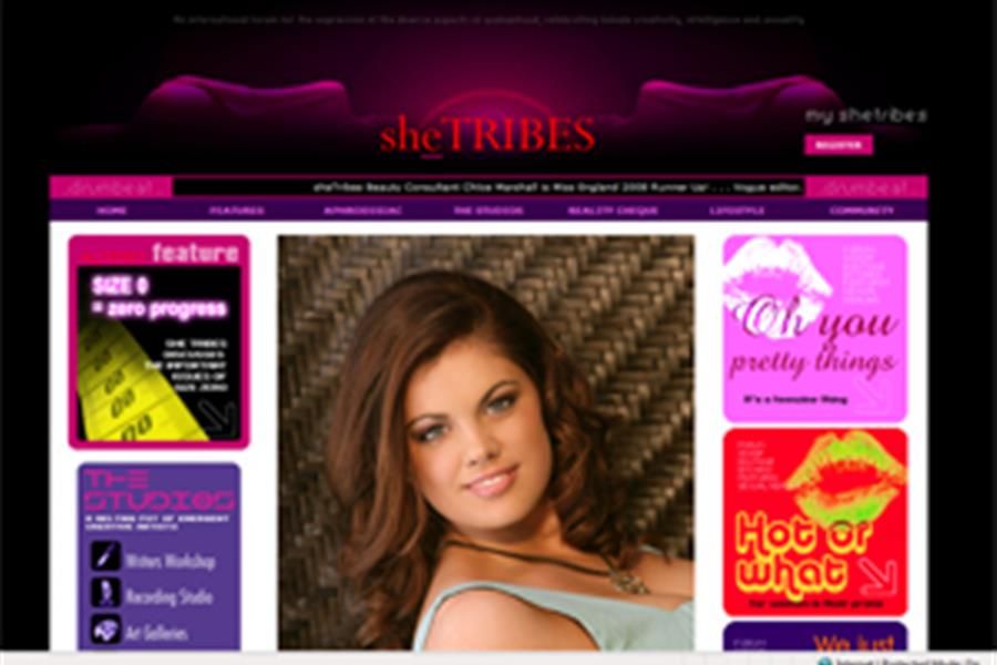 New client site for sheTribes.com