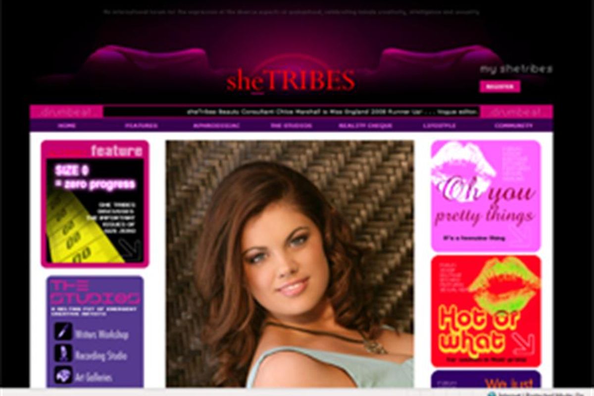 New client site for sheTribes.com