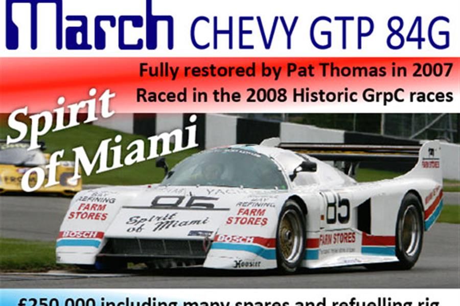 March CHEVY GTP 84G for sale