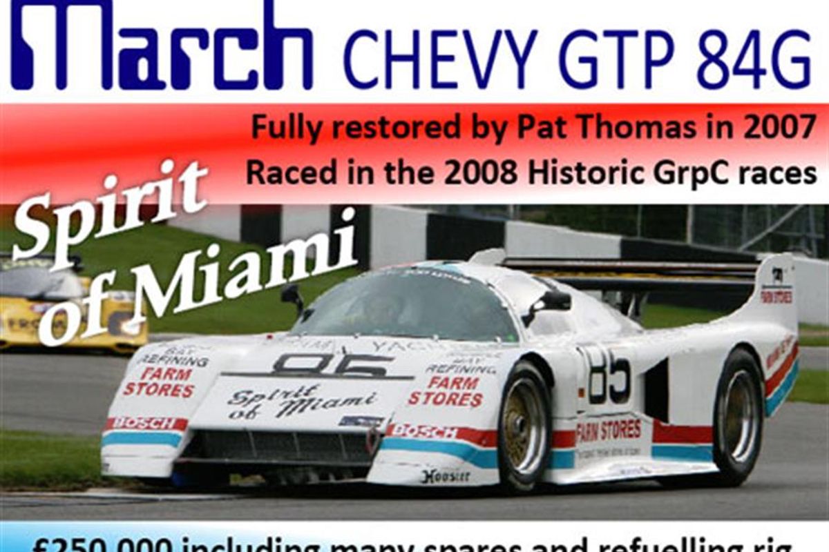 March CHEVY GTP 84G for sale