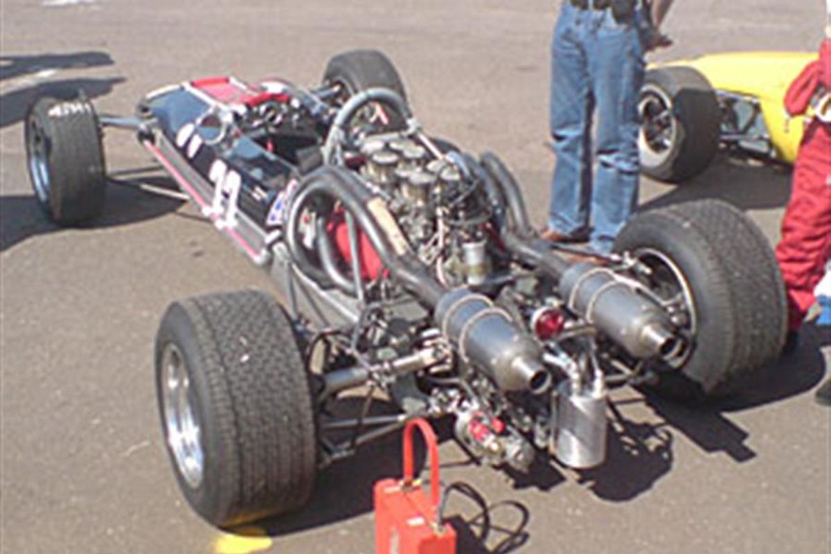 Lotus 35 Martin V8 F1 wins on debut
