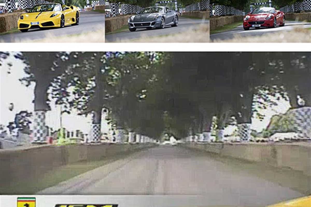 Ferrari videos from Goodwood