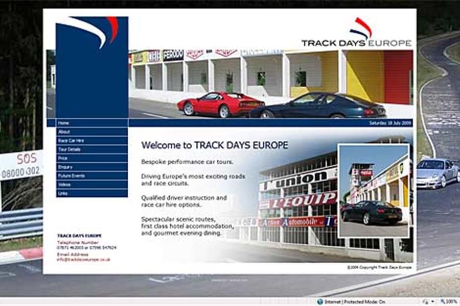 Trackdays Europe launch driving holidays
