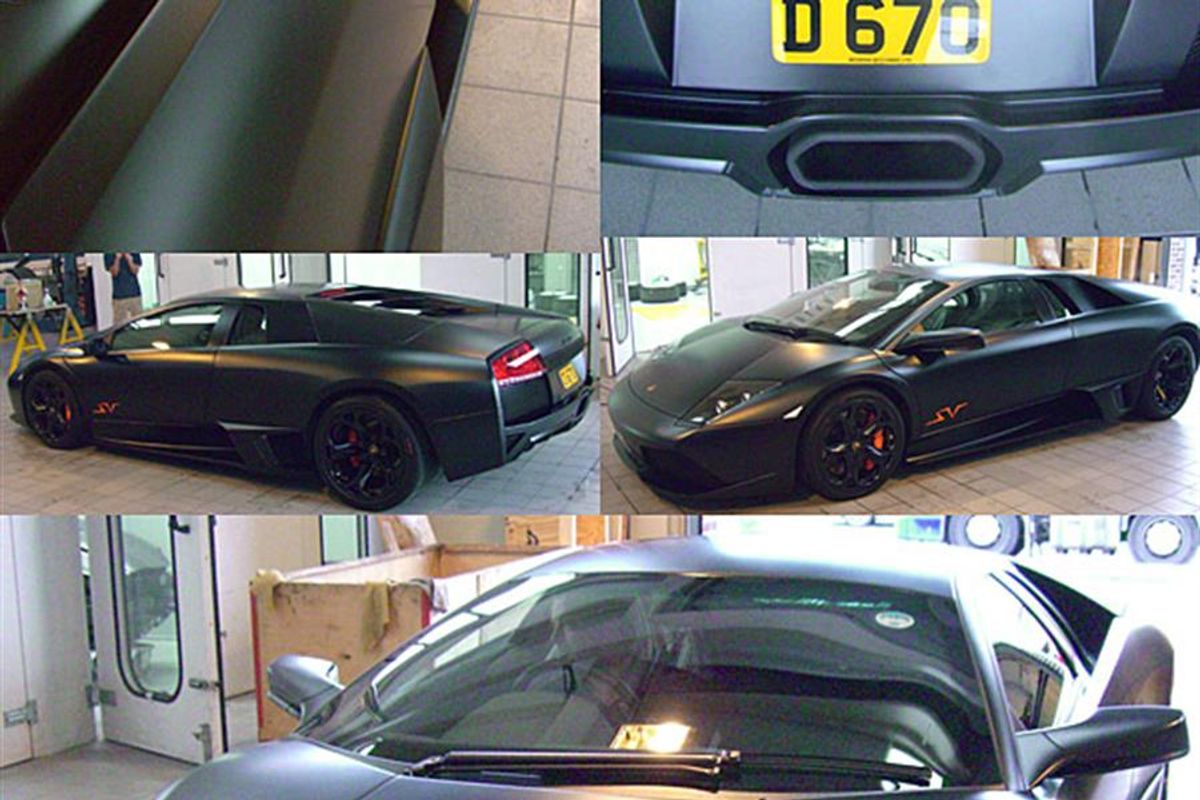 Lamborghini Murcielago 670 Matt Black