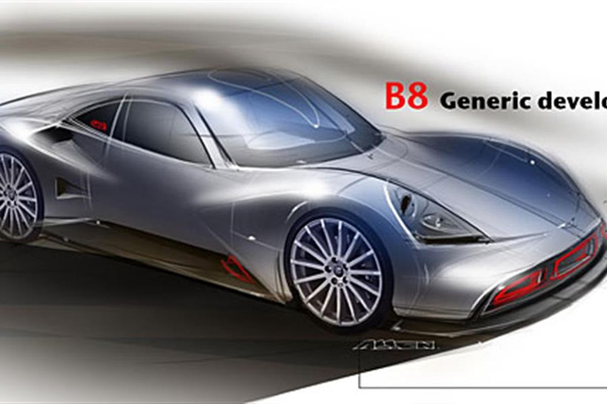 New Chevron GR8 racing coupe 