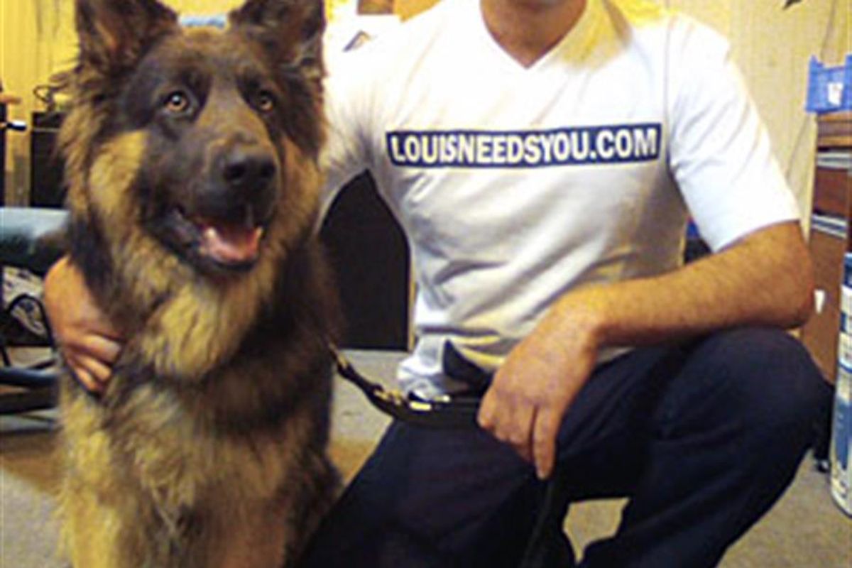 Louis the German Shepherd needs your help 