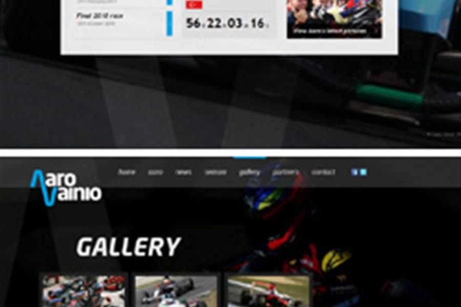 Brand new site launched for Aaro Vainio