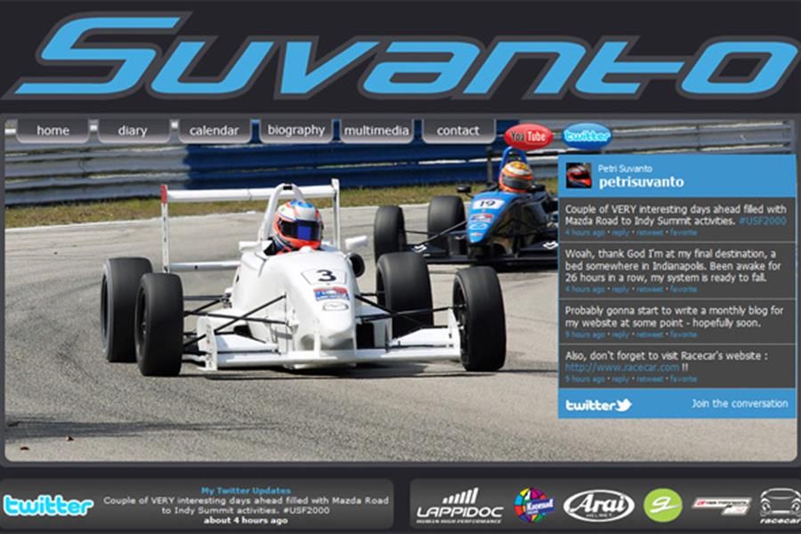 Petri Suvanto - new USF2000 star