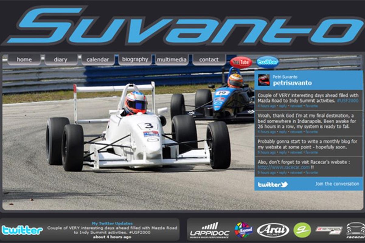 Petri Suvanto - new USF2000 star