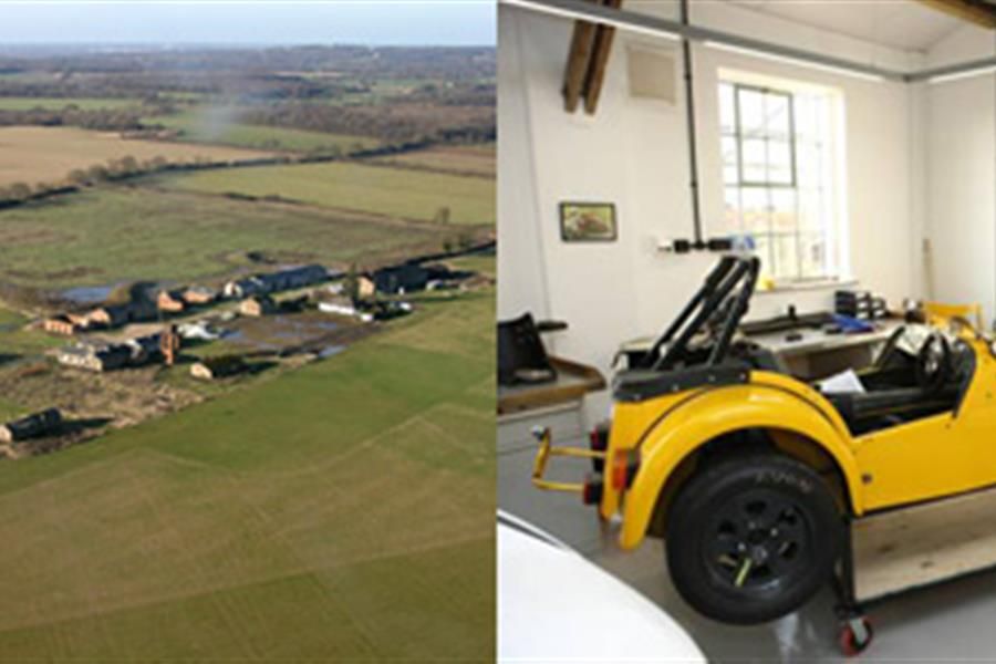 Car show at Stow Maries Aerodrome 26th June