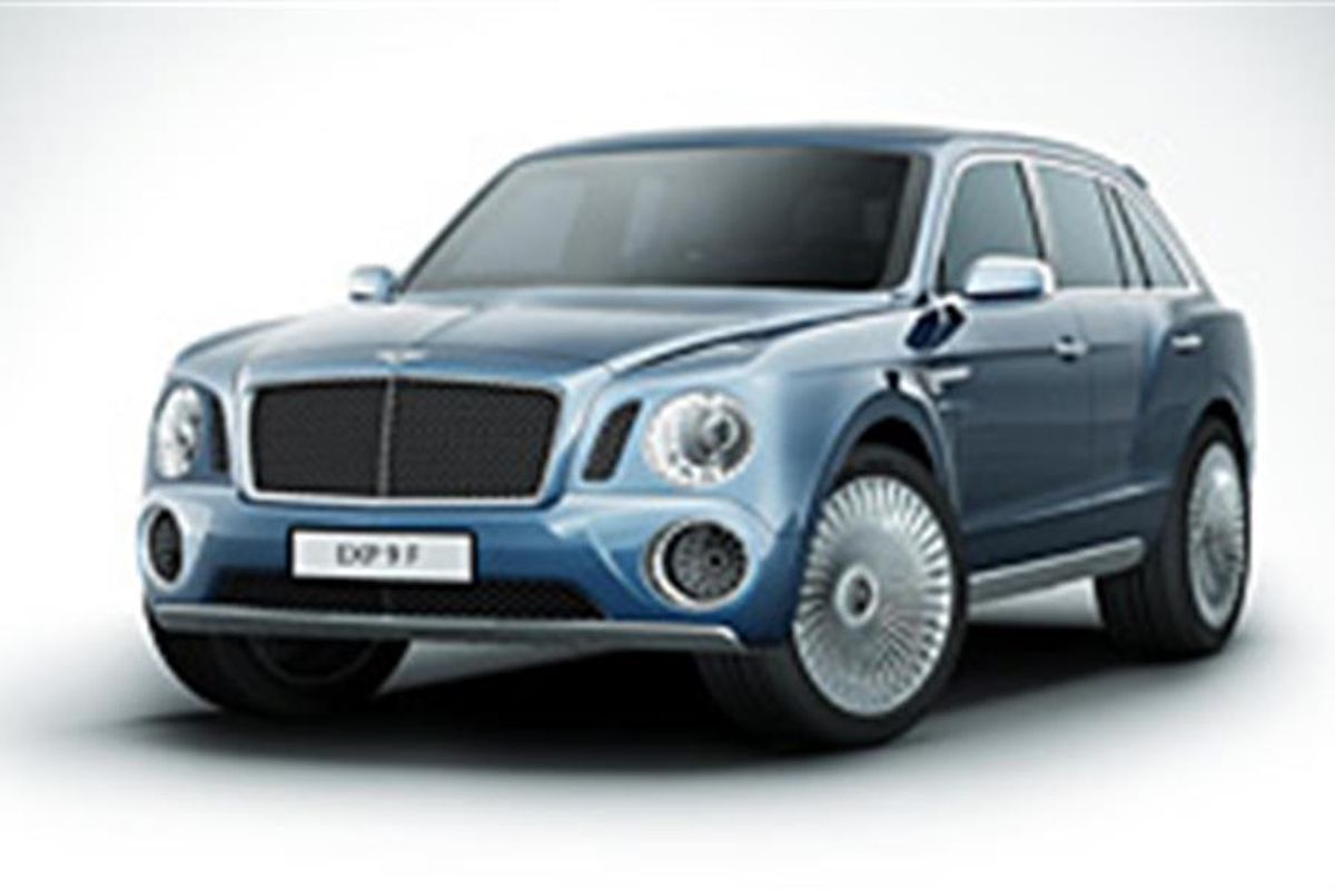 Bentley SUV at Geneva