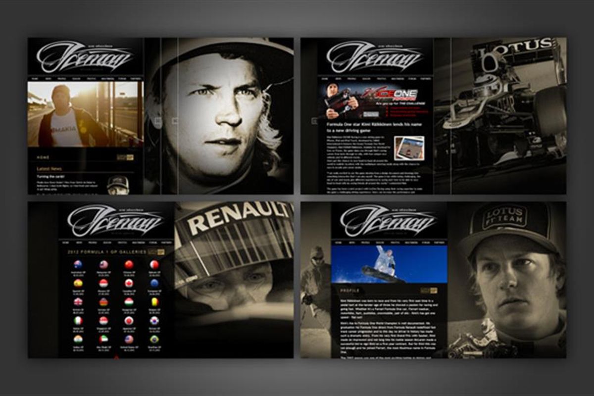 All new web site for Kimi Räikkönen launched