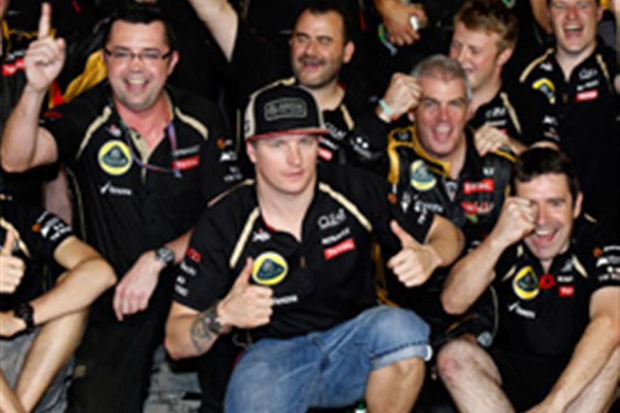 Kimi takes a brilliant victory in Abu Dhabi