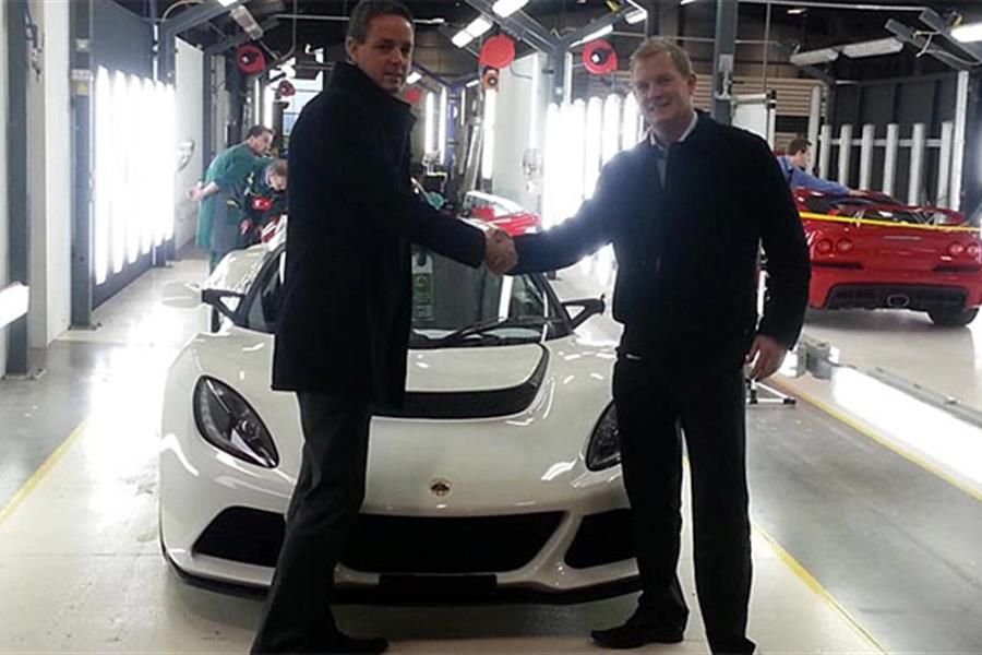 Lotus Exige S V6 demonstrator at Bell and Colvill