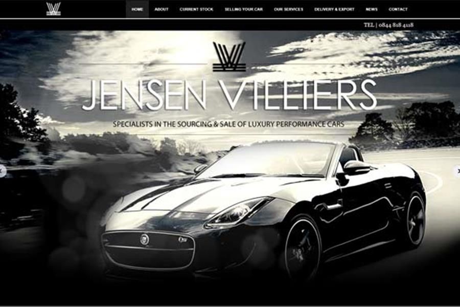 Jensen Villiers - order tomorrows cars today