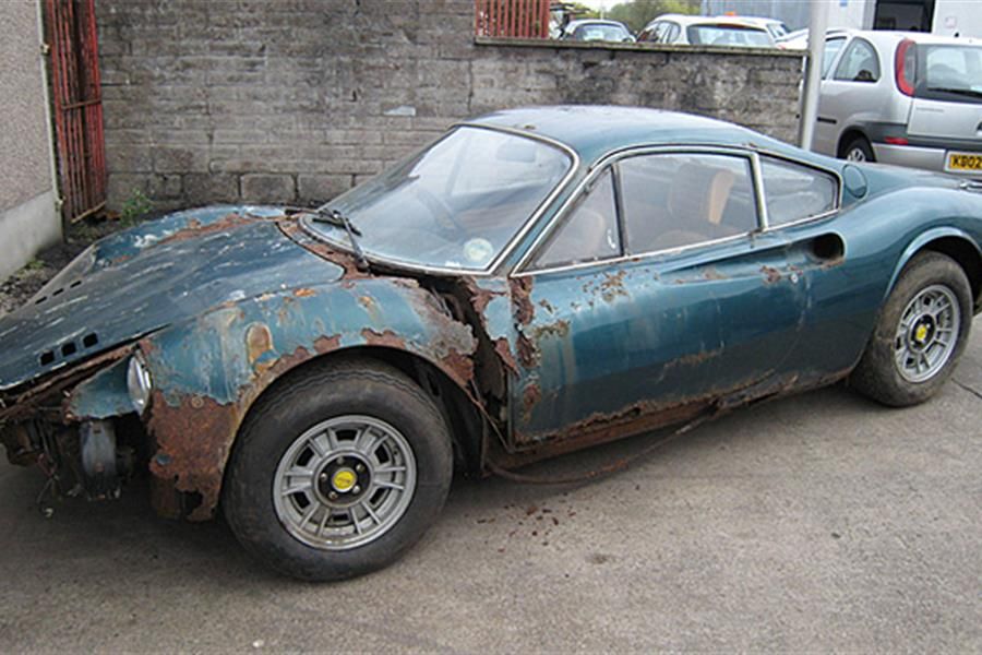Ferrari 246 GT Barn find