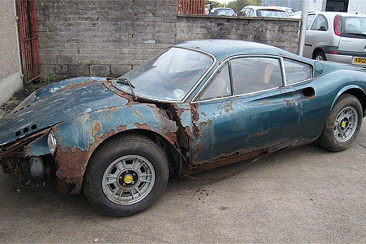 Ferrari 246 GT Barn find