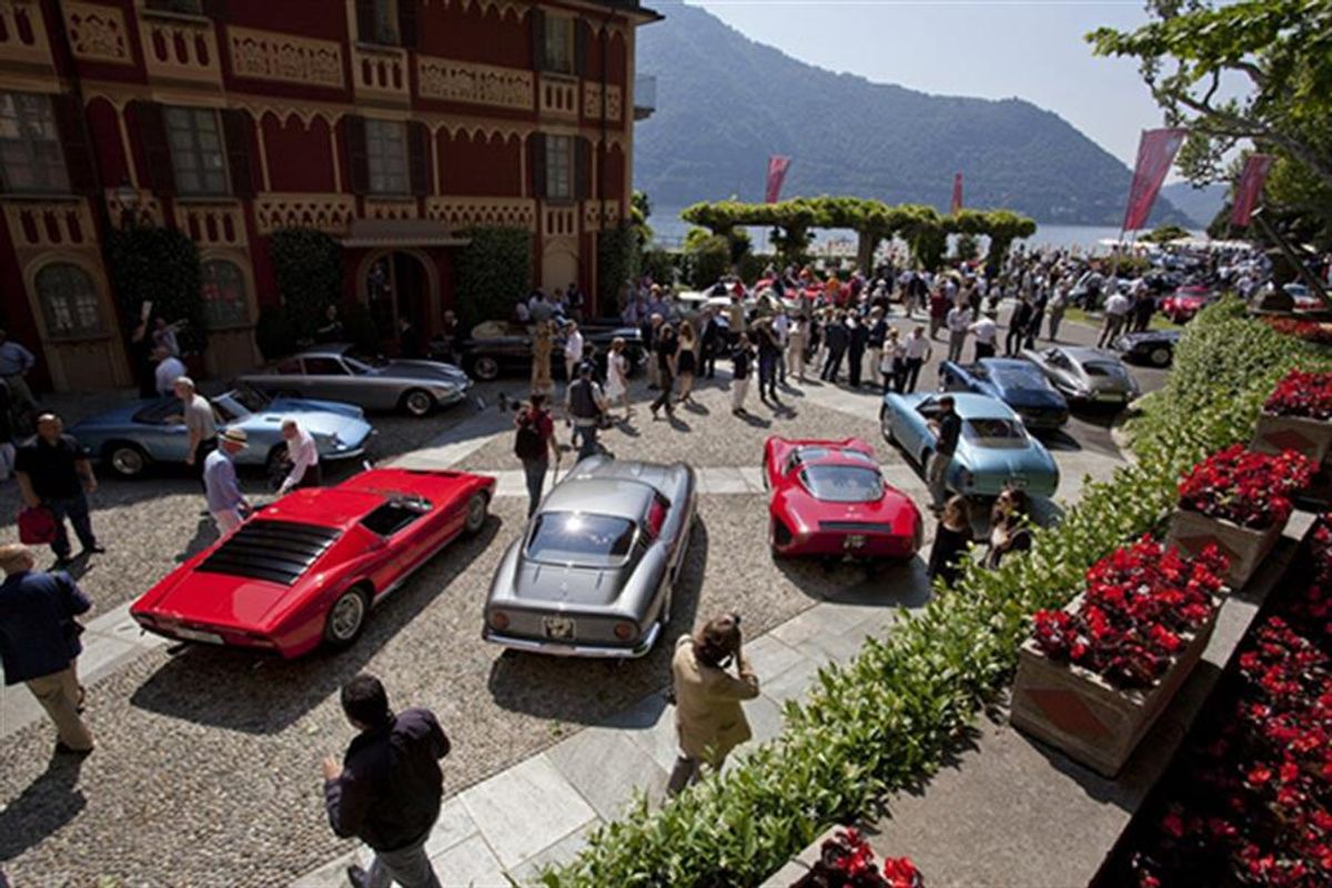 Maserati 450s conquers Villa D'Este