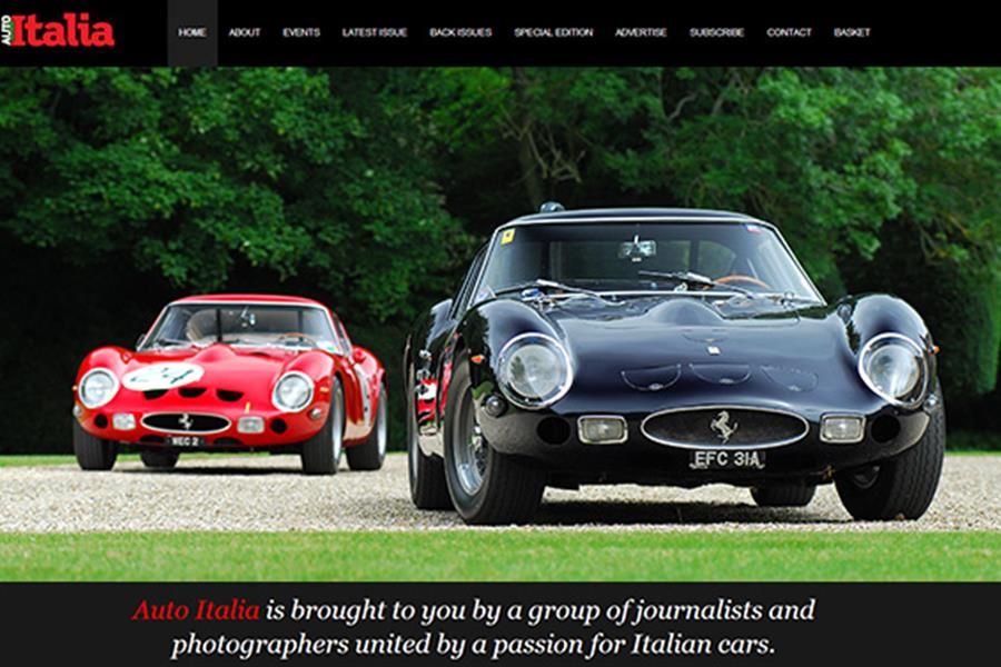 Auto Italia - new site by Racecar