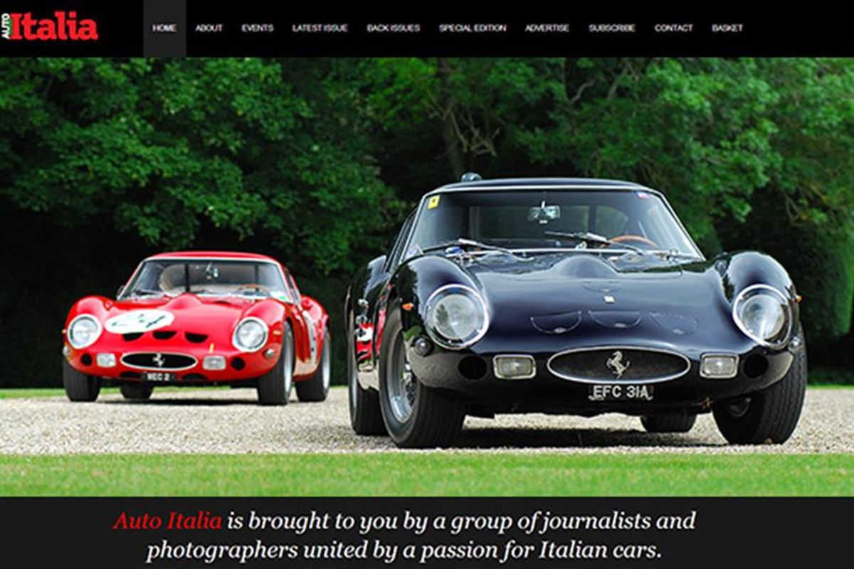 Auto Italia - new site by Racecar