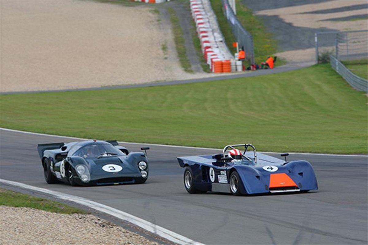 Martin O'Connell wins his third race at Oldtimer GP weekend meeting