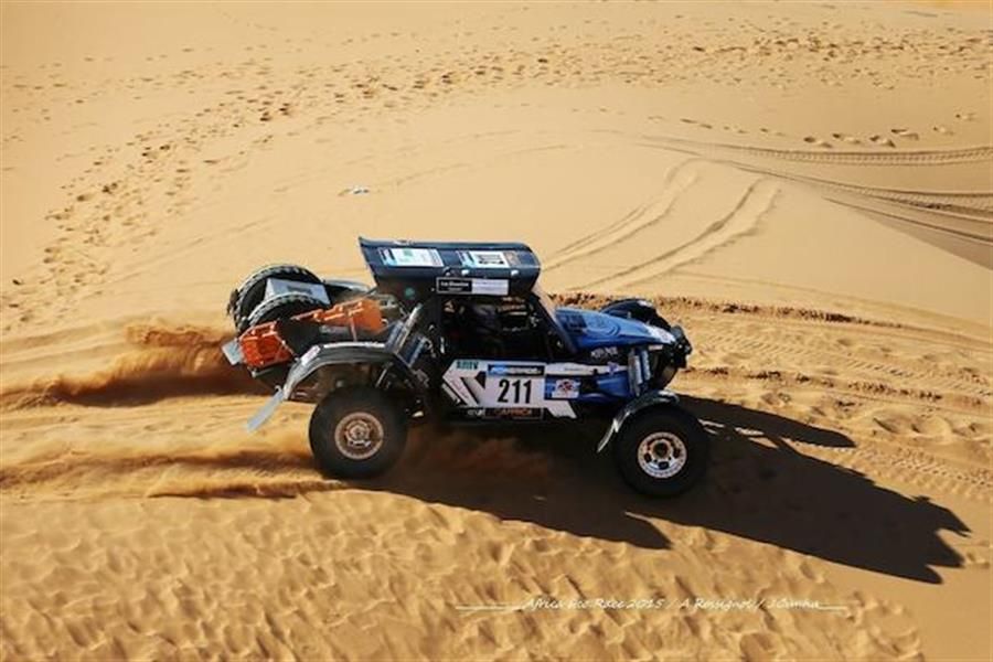 Icy start to Africa Eco Race Day 2