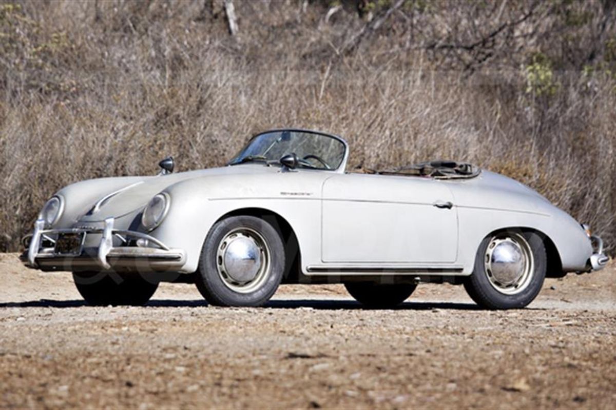 Hidden Discoveries at The Scottsdale Auctions, 1958 Porsche 356 A Speedster
