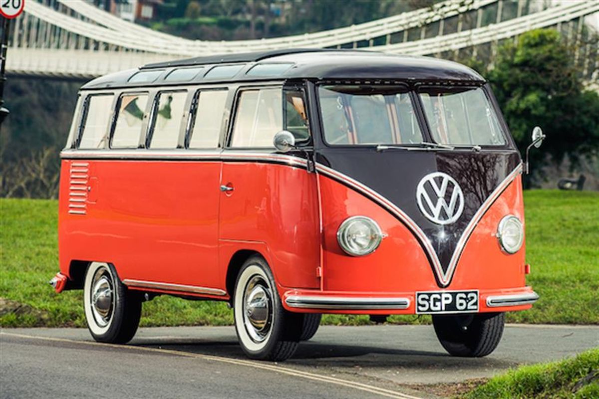 Britain's first VW Camper for auction