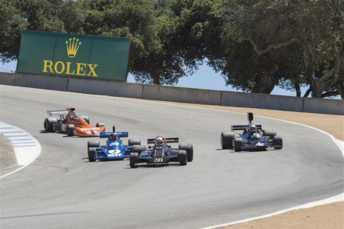 Massive Historic Formula One entry for Rolex Monterey Motorsports Reunion