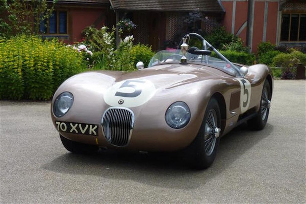 JD Classics' ex-Fangio C-Type storms to class win at Le Mans Classic