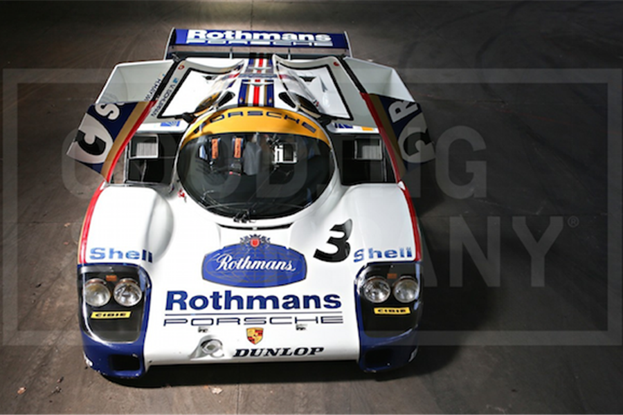 1982 Porsche 956 Overall Winner of the 1983 Le Mans offered at Pebble Beach