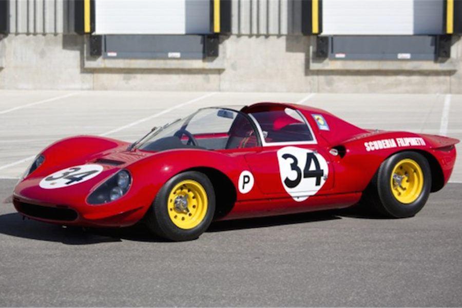 1966 Ferrari 206 S Dino Spider offered without reserve at Pebble Beach Saturday