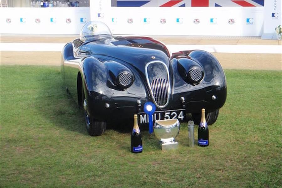 JD Classics restored XK120 Jabbeke wins Salon Prive Concours d'Elegance Best In Show