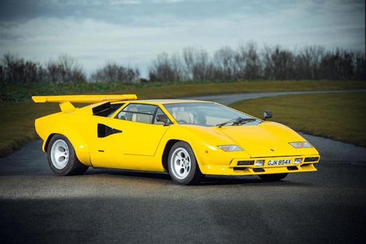 Incredibly rare 1981 Lamborghini Countach 400S joins Race Retro sale