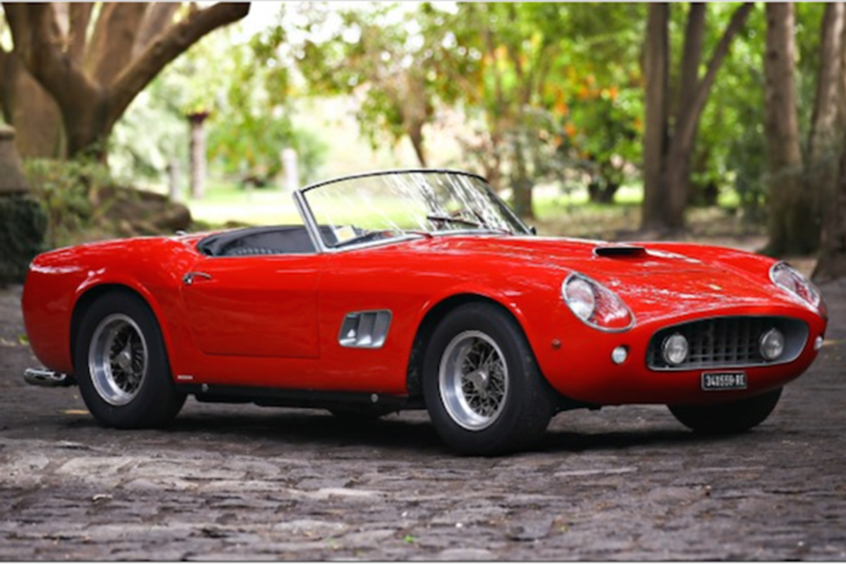 Quintessential 1961 Ferrari 250 GT SWB California Spider at Amelia Island Auction