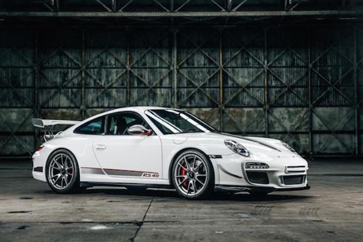 2011 Porsche 911 GT3 RS 4.0 on offer at Silverstone Auctions Restoration Show Sale