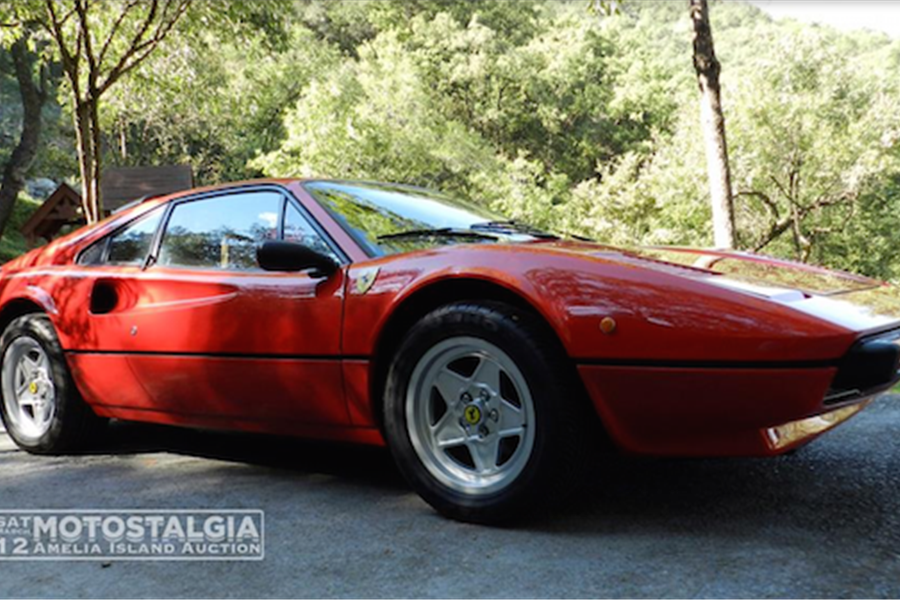 1980 Ferrari 308 GTB Without Reserve At Motostalgia Amelia Island Auction