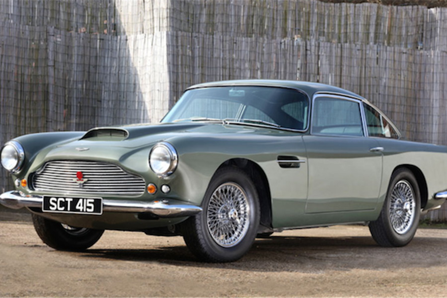 1960 Aston Martin DB4 Series II on offer at H and H Imperial War Museum Duxford auction