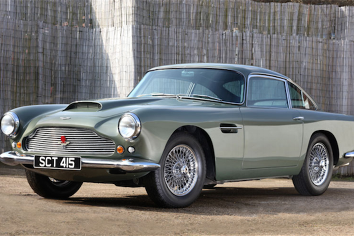 1960 Aston Martin DB4 Series II on offer at H and H Imperial War Museum Duxford auction