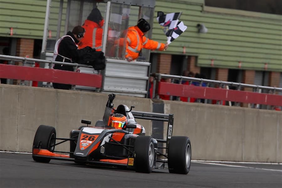 Leist helps Racecar client Double R start new era of British F3 in winning style