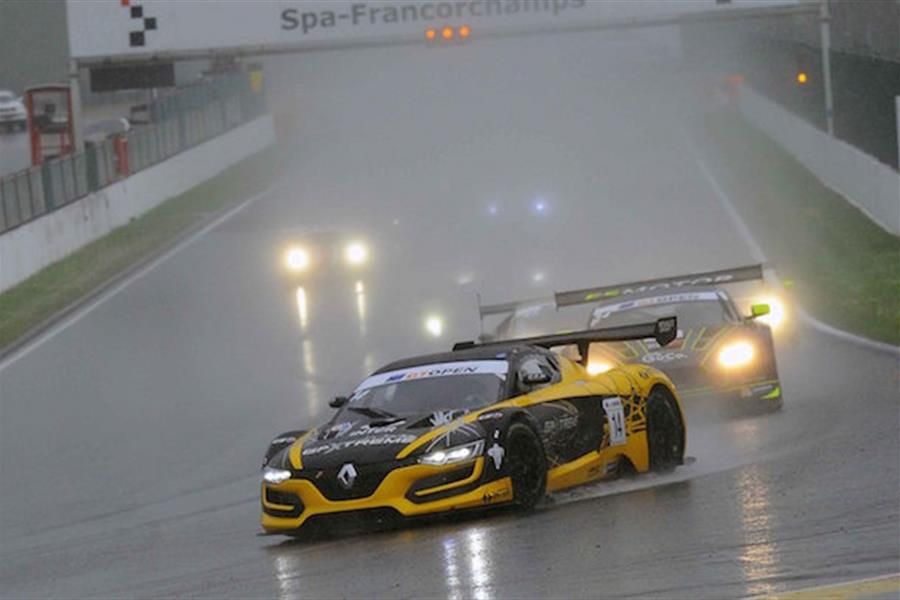Pastorelli, Webster win Spa GT Open in the wet for V8 Racing Renault RS01