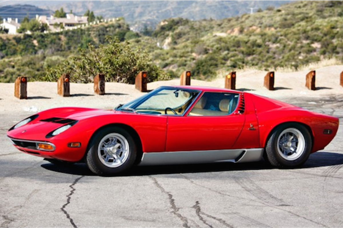 Red Hot: Miura P400 SV at The Pebble Beach Auctions
