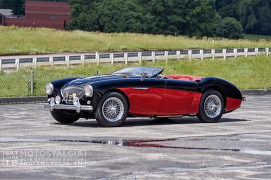 1956 Austin-Healey 100M Factory Le Mans at Motostalgia Brickyard Auction